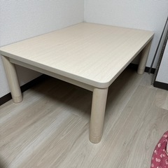 商談中【美品】こたつ（ホワイト）の画像