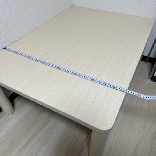 商談中【美品】こたつ（ホワイト）