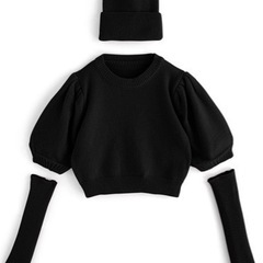 【新品】帽子・レッグアーマー・トップス　セットの画像