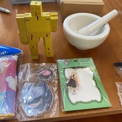 箱根ピカソの森フィギュア、キーホルダー、すりこぎ