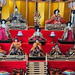 雛人形7段飾りの画像