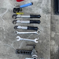 家庭用エアコン修理道具一式