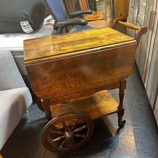 バタフライ式 サービスワゴン サービングワゴン  サービングカート