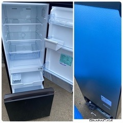 2023年製❄️ ハイセンス 冷蔵庫 ブラック HR-D15FB 2ドア 162L 右開き