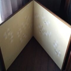 （J-777)　風炉先屏風(中古）*引取り限定(加古川市　鶴林寺前）