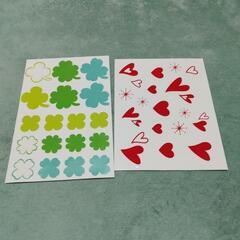 インテリア　デコシール　窓ガラス・タイル用　未使用ありの画像