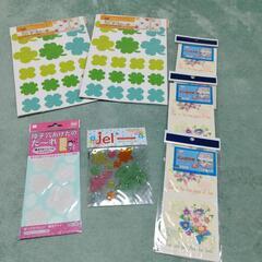 インテリア　デコシール　窓ガラス・タイル用　未使用ありの画像