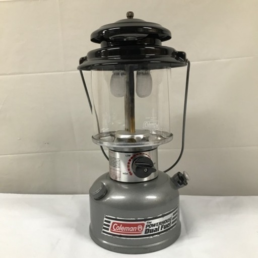 603 コールマン パワーハウス Dual Fuel 295モデル ホワイトガソリン ランタン マントル付き