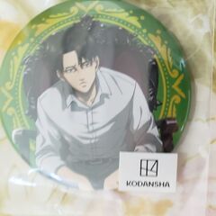 【エレン&リヴァイ】缶バッジ【進撃の巨人】