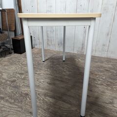 終アールエフヤマカワ ミーティングデスク RFSPT-1240WH 1200x400x700mm 菊NSの画像