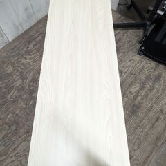 終アールエフヤマカワ ミーティングデスク RFSPT-1240WH 1200x400x700mm 菊NSの画像