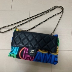 シャネル CHANEL マトラッセ エコバッグ キャビアスキン ...
