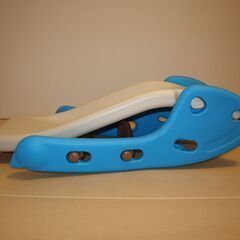 折りたたみ　すべり台（ORANGE-BABY）の画像