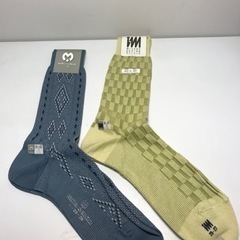☆値下げ☆K2401-280 ミラショーン ミヤケデザインスタジオ 靴下2点セット 25㎝〜 未使用品の画像