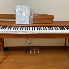 (ほぼ新品)インテリアに馴染む薄型電子ピアノ