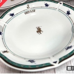 【新品未使用】Greenwich Polo Clubのカレー皿 2枚の画像