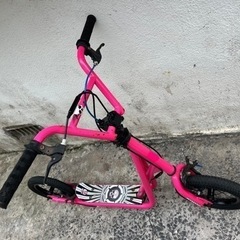 12 2/1インチフリースタイルmongoose Kid 'sエアタイヤスクーター街乗りストリート系BMXフリースタイル🍉プロフ必読の画像
