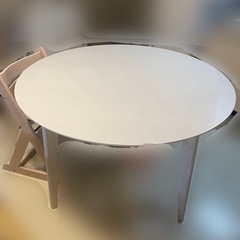 円形　ダイニングテーブル