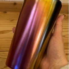 スタバ　ホリデー2023 ダブルウォールカップレインボーラスターの画像