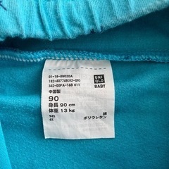 ユニクロ⭐︎半ズボン90センチの画像