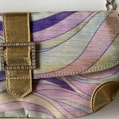 プッチ風　レディースバッグ　ショルダーバッグ ハンドバッグ チェーン　パーティーバッグの画像