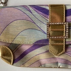 プッチ風　レディースバッグ　ショルダーバッグ ハンドバッグ チェーン　パーティーバッグの画像