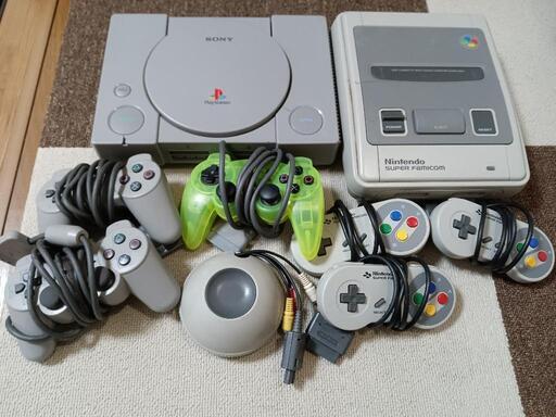 プレステーション、スーパーファミコン、各ソフト