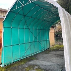 決まりました！　簡易車庫