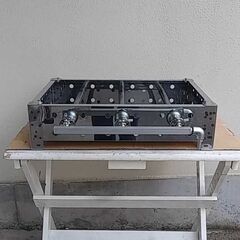 新品 鉄板焼器 プレス プロパンガス グリラー 鉄板焼き 調理厨房機器 卓上ガスコンロ 道の駅 模擬店 キッチンキャンピングカー 海鮮牡蠣 学園文化祭りの画像