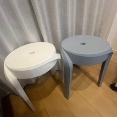 【引っ越しのためお譲りします】スツール2脚