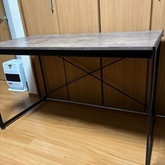 パソコンデスク　スリムデスク　幅118cm　奥行60cm　高さ73cm