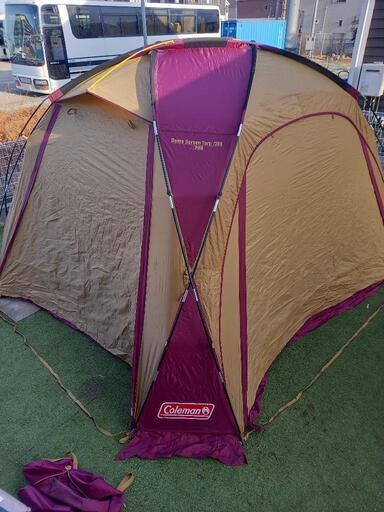 Coleman　ドームスクリーンタープ/380 (バーガンディ)