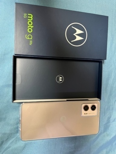 モトローラ　moto g 53y 5G A301MO    128GB  ペールピンク　　motorola