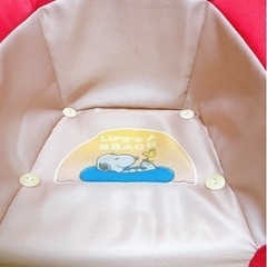 【決まりました】クッション　子ども用　イス　スヌーピー の画像