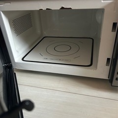【スタイリッシュ】シンプルな電子レンジの画像