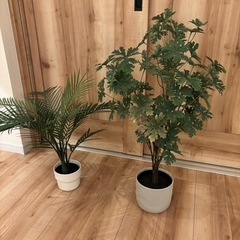 IKEA 造花 FEJKAと鉢カバー
