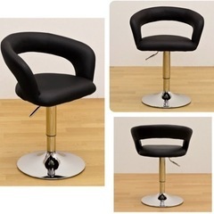 Tobby　ダイニングバーチェア　BK/BR/RD/WHの画像