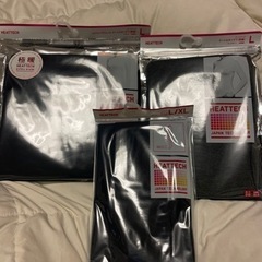 UNIQLO ユニクロ　極暖　ヒートテック　タイツ　3点