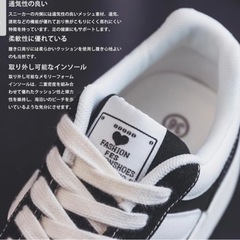 シューズ レディース スニーカー 靴 キャンバス ランニングシューズ　ベージュ 24.5cmの画像