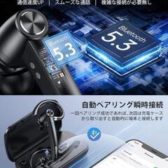 Bluetoothヘッドセット　イヤホンマイクの画像