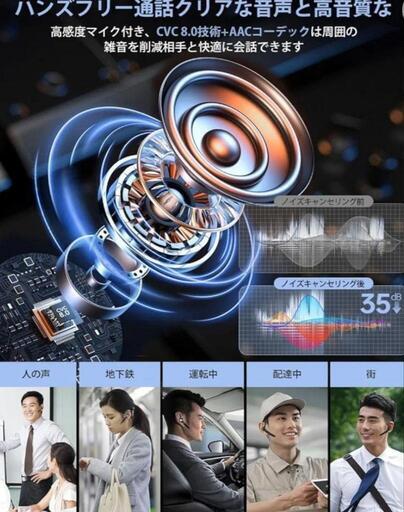 Bluetoothヘッドセット　イヤホンマイク