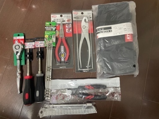 最終(追加コマ付き)KTC・TONE工具色々セット