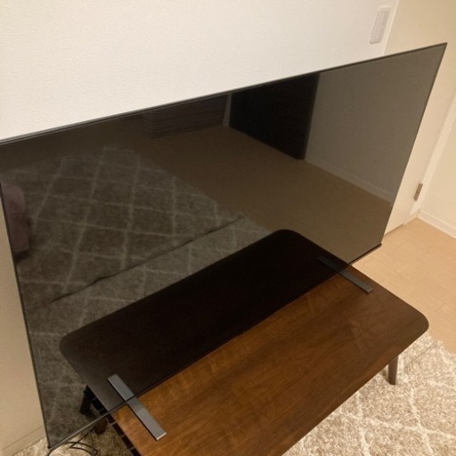 壊れた65インチテレビ2022年製