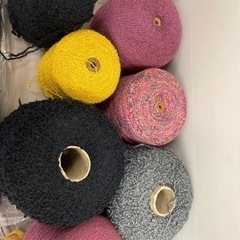 毛糸 まとめ売りの画像