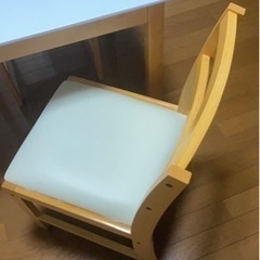 ダイニングテーブル 椅子二脚付き [お話中です]
