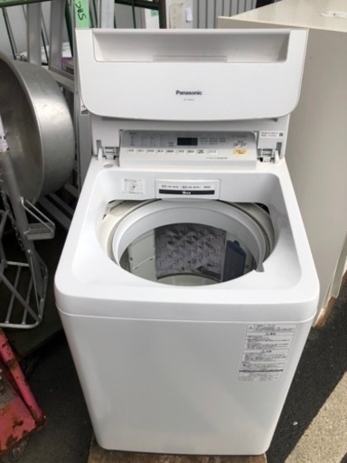 北九州市内配送無料　保証付き　パナソニック Panasonic NA-FA80H5-W [全自動洗濯機 8kg ホワイト]