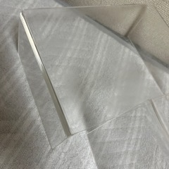 無印良品　アクリル仕切り棚2個セットの画像
