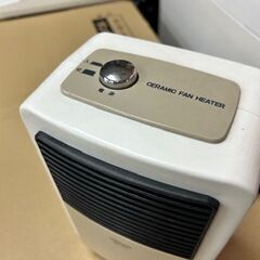 山善　ミニセラミックファンヒーター　DMF-A06の画像