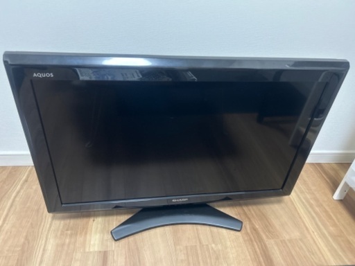 SHARP32Vテレビ、ブルーレイディスクレコーダー