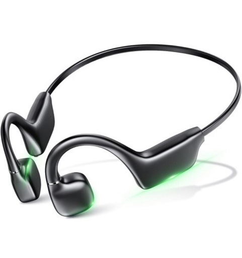 3/1まで 【未使用品】骨伝導イヤホン bluetooth マイク付き